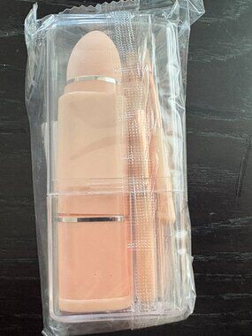 NEW Beige Amazon Fashion Portable Makeup Brush Set Foundation Eye Shadow 8 PC